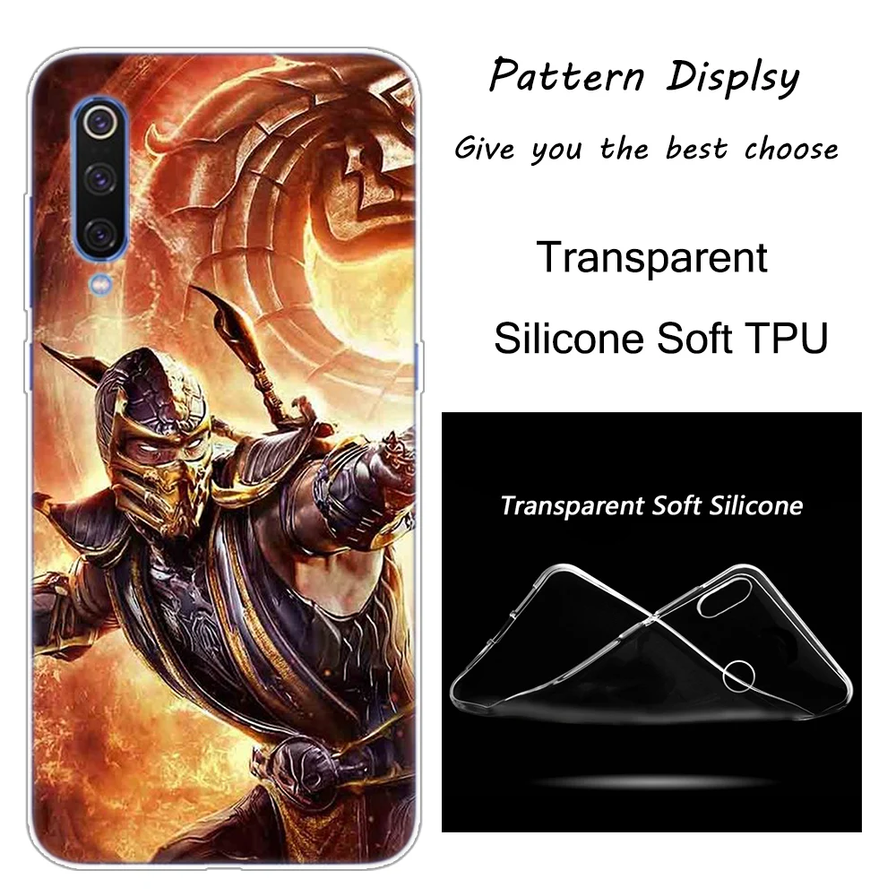 008 Горячая Mortal Kombat силиконовый чехол для Xiaomi Pocophone F1 9T 9 9SE 8 A2 Lite A1 A2 Mix3 Redmi K20 7A Note 4 4X5 6 7 Pro S2 крышка - Цвет: 008