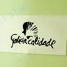 Наклейки на автомобиль Galicia calidade concha на испанском языке