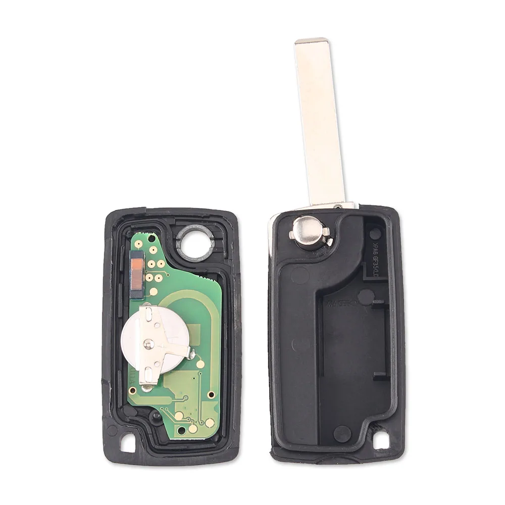 DANDKEY CE0523 складной дистанционный ключ с 2 кнопками HU83/VA2 Blade 433 МГц ID46 | Автомобили и