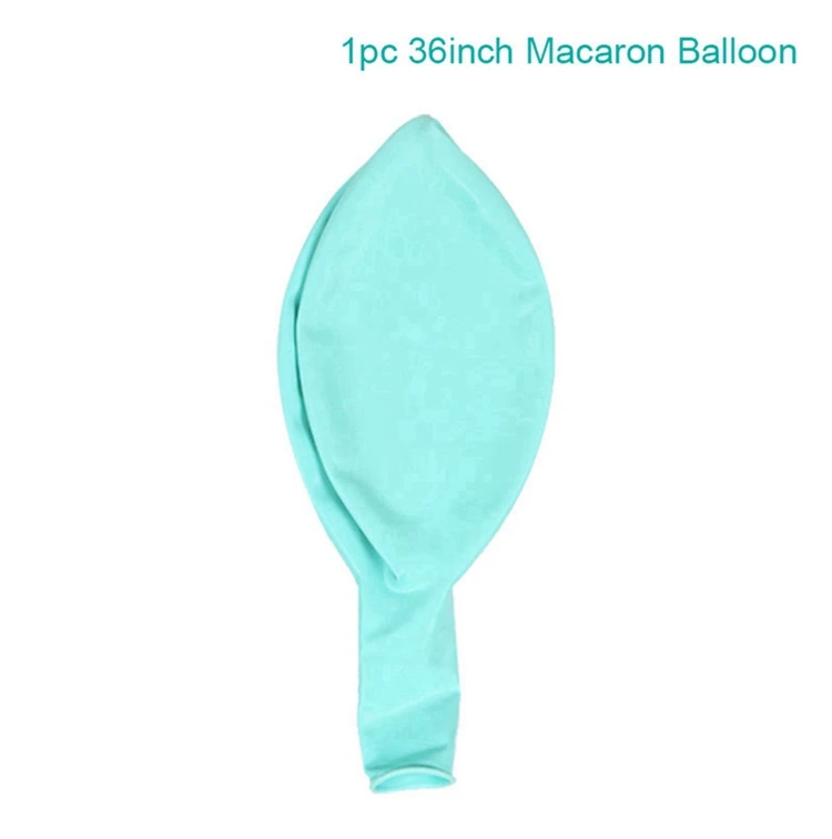 1pcs Tiffany Blue Шар Макарон цветные шары круглые латексные шарики Арка Тиффани синие с днем рождения воздушные шары для свадьбы вечеринки баллоны аксессуары - Цвет: 1pcs Tiffany Blue