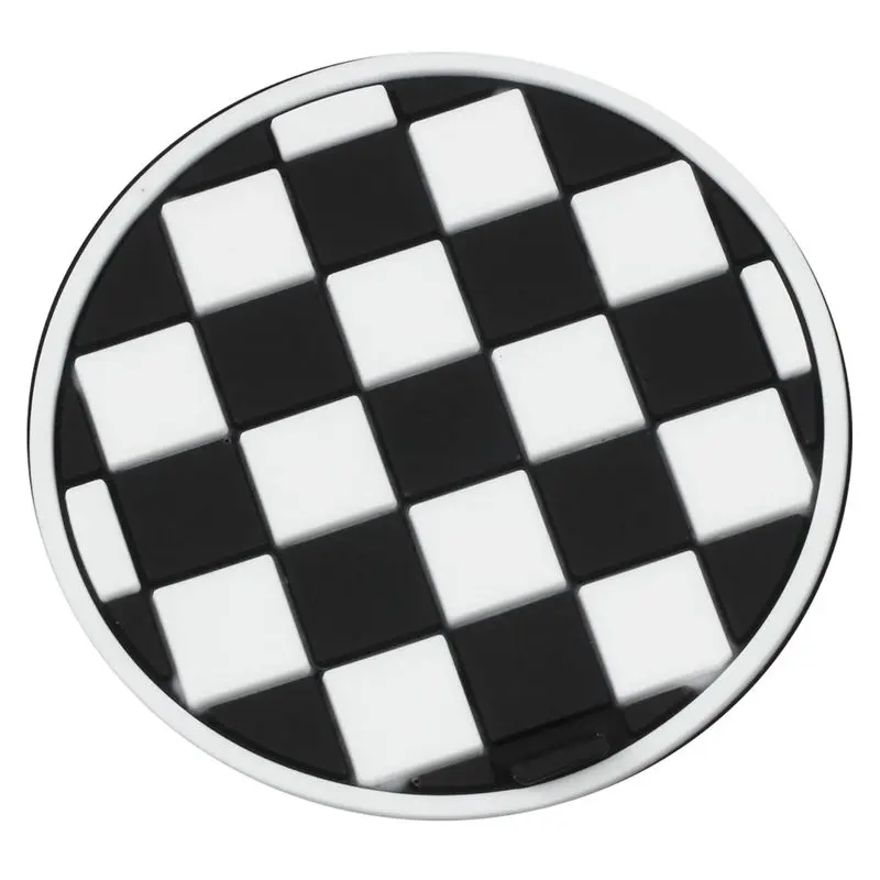 Mini Auto Car Water Cup Bottle Holder Anti-slip Pad Mat 65mm Black and White | Автомобили и мотоциклы