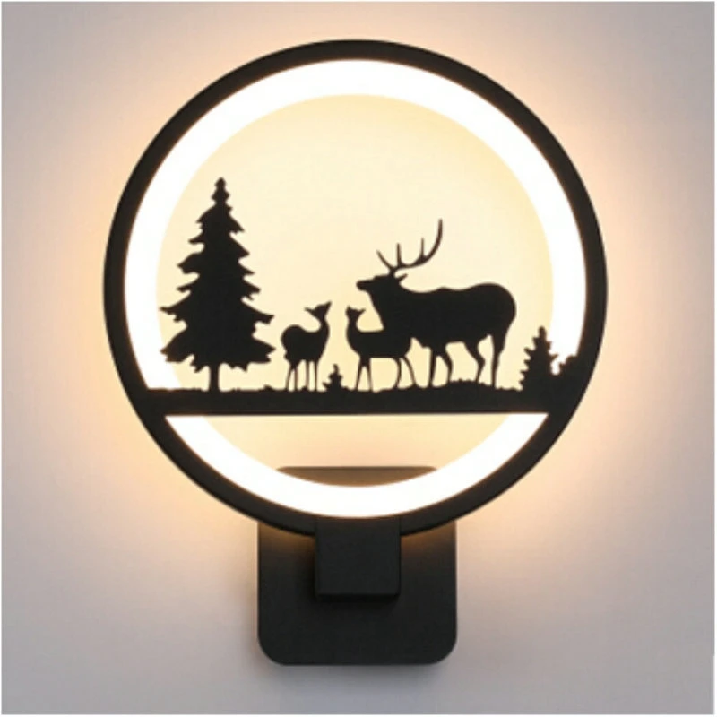 

Modern Creative LED Wall Light For Living Room Beside Room Bedroom Acrylic Nordic Lamp LED Sconce Wall Lamp Aisle Stairs Decor