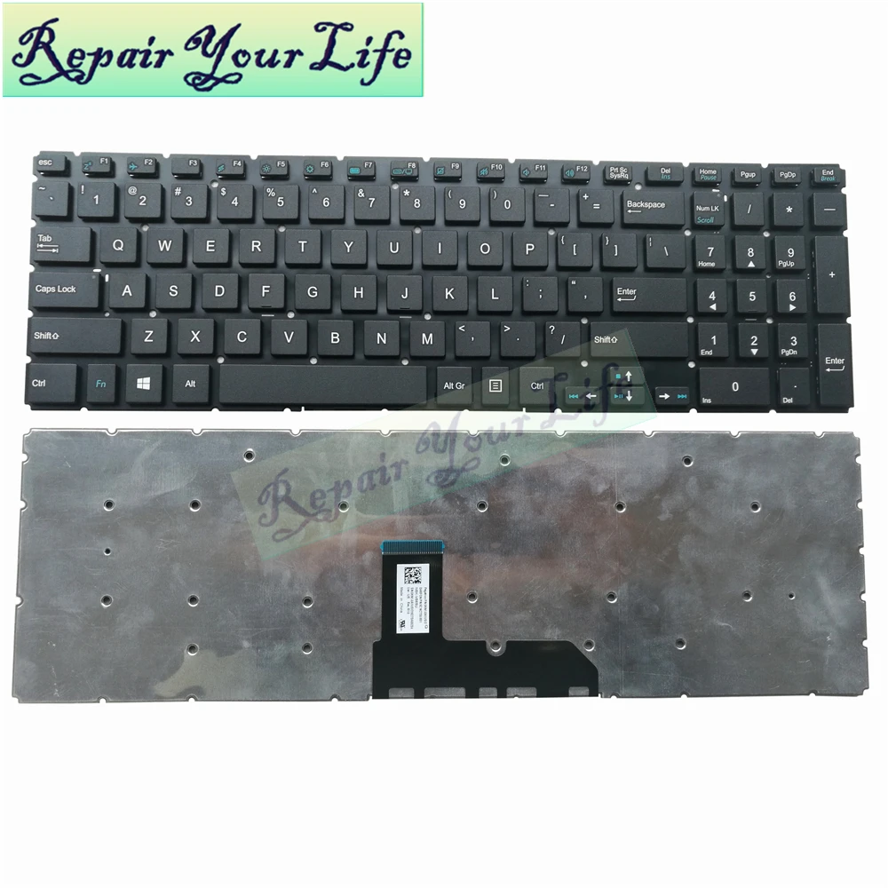 Клавиатура US для ноутбука Haier M51 B p/n:0KN1 0A1Us13 9z. Nctsu.601 NSK VB6SU хорошее качество быстрая