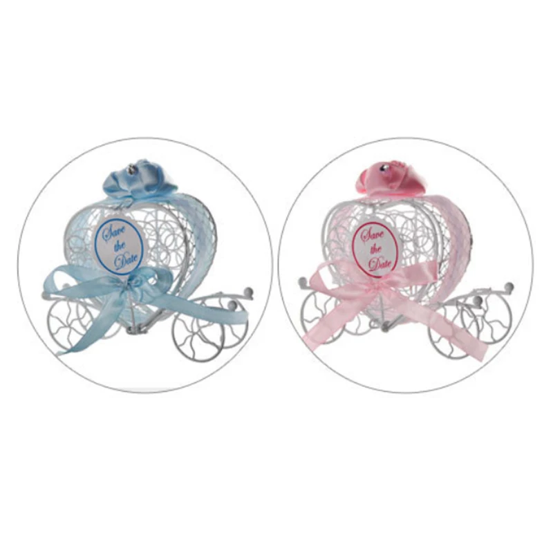 Unique Wedding Favor Box Candy Boxes Gift Organizer Romantic Carriage Sweets Chocolate Birthday Party Favors GOD | Дом и сад
