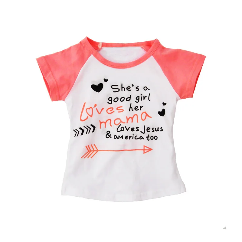 SOSOCOER/комплект одежды для девочек эксклюзивная футболка с надписью и стрелой +