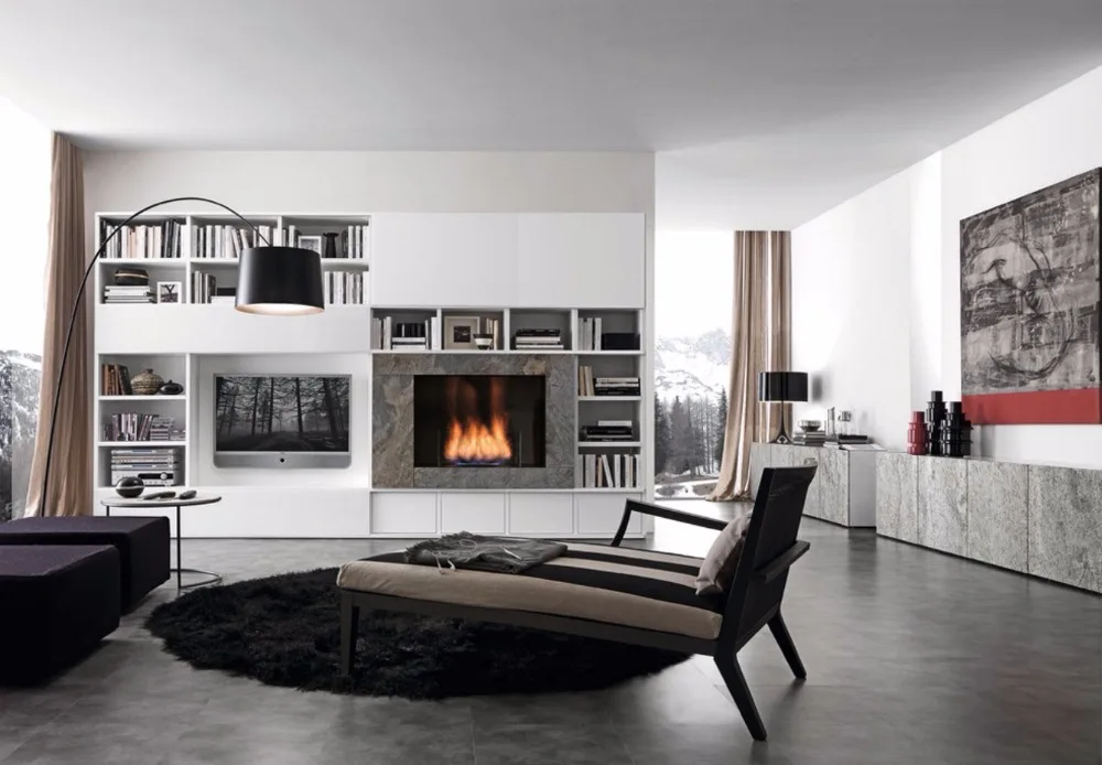 

on sale 24'' smart bio fireplaces with etanol burner 5 L black white