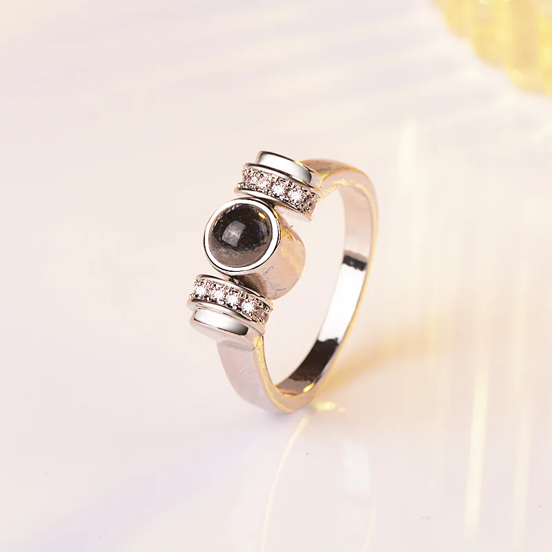 DoreenBeads новый дизайн говорят I Love U на 100 языках кольца для влюбленных пар с памятью