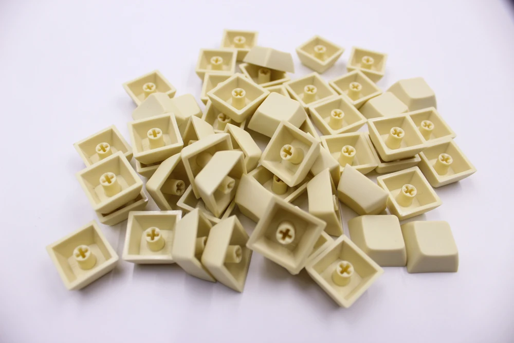 MP 1U XDAS ключи PBT пустой Keycap смешанный цвет Cherry MX Переключатель колпачки для проводной USB Механическая игровая клавиатура