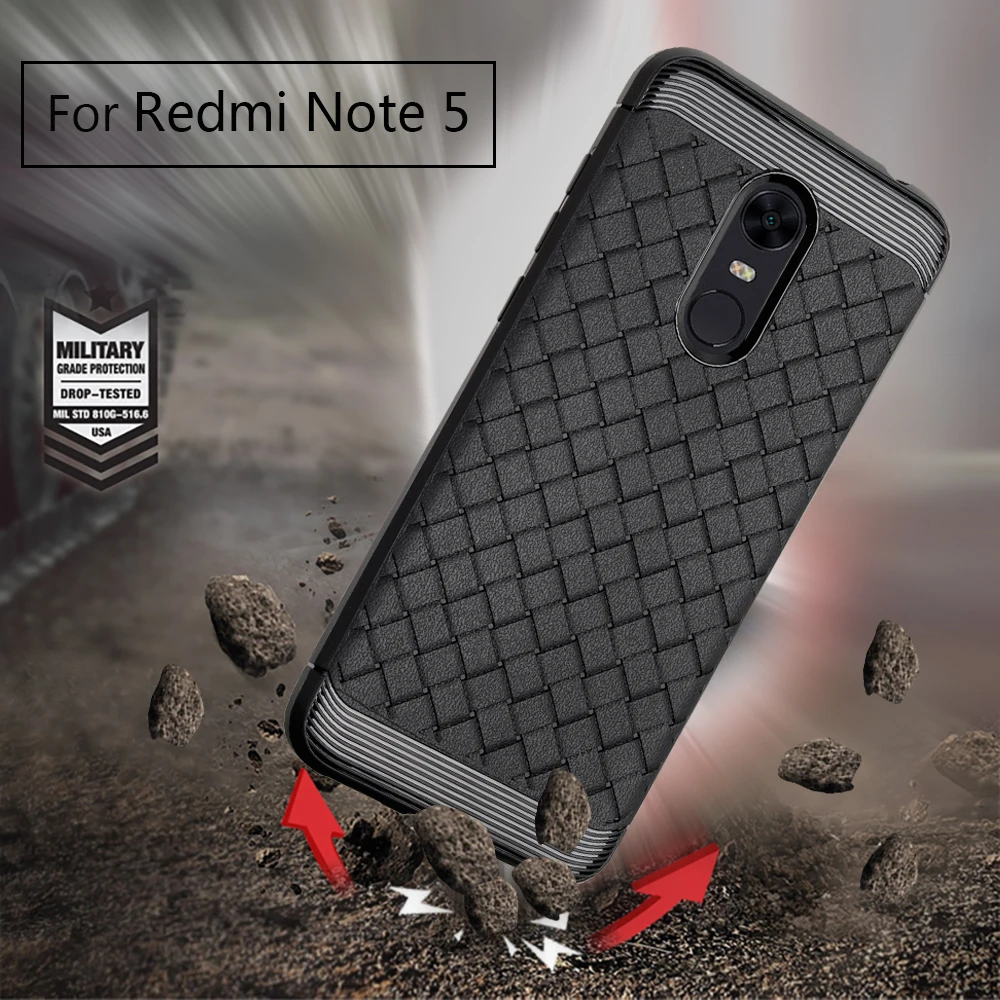 Для Redmi Note 5 4X 5A случае Роскошные ультра тонкий силиконовый чехол для плюс pro