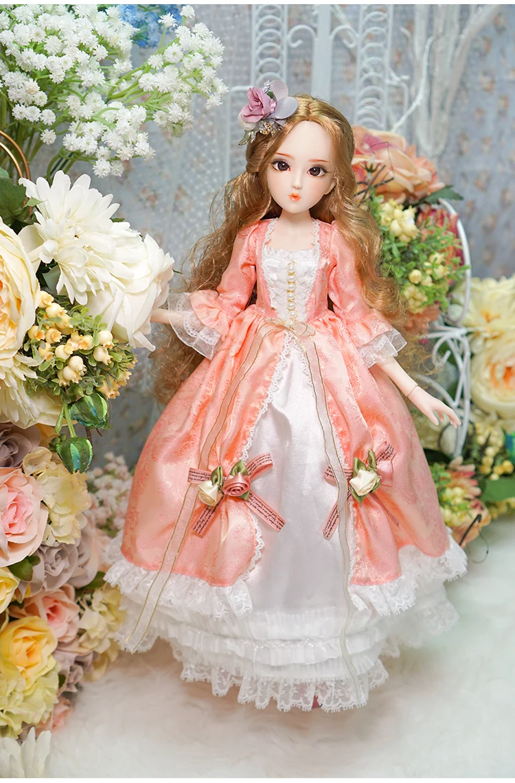DIY Baby Doll ткань платье наборы древний костюм Одежда для 45 см BJD платье/Детские Подарки для девочек/кукла костюм не содержит куклы