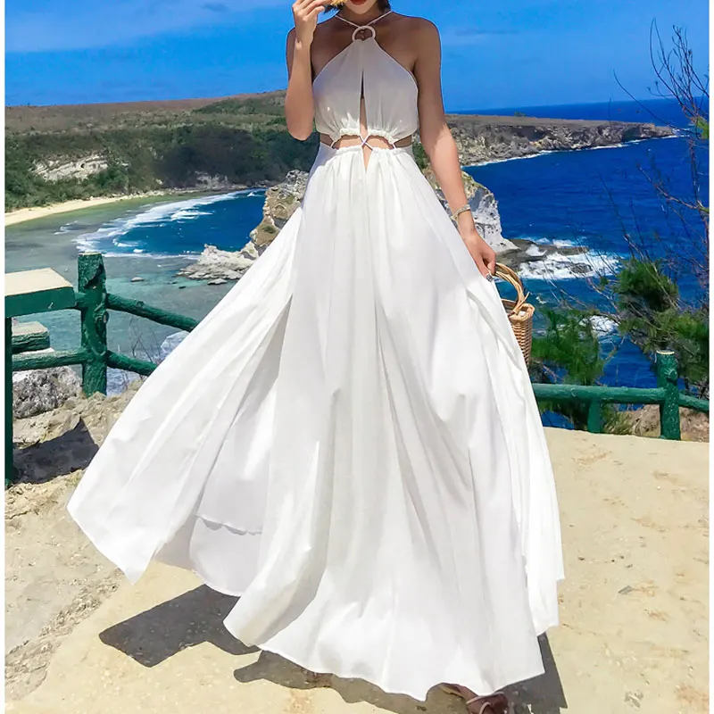 2019 летняя новая женская одежда приморский праздник сексуальное пляжное платье