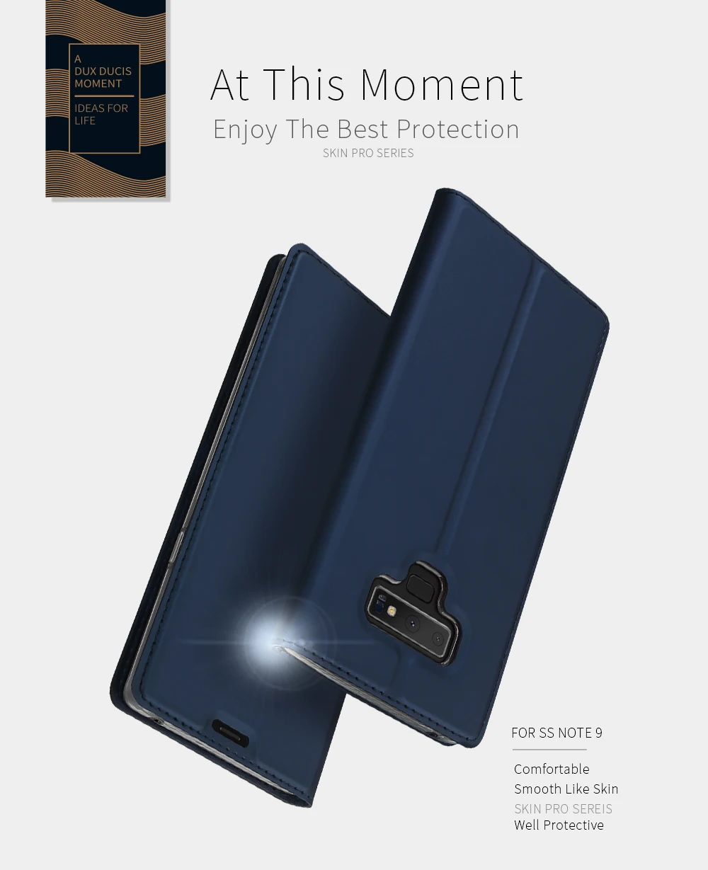 DUX DUCIS Флип кожаный чехол для samsung Galaxy Note 10 9 Подставка Книга Бумажник чехол для samsung Note9 S8 S9 S10 Plus 5G телефон Coque