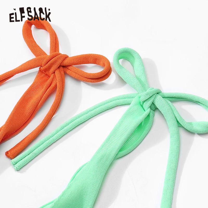 Женские свободные платья на бретельках ELF SACK, платье сплошного цвета с V-образным вырезом, женские уличные пляжные платья А-силуэта для весны и лета