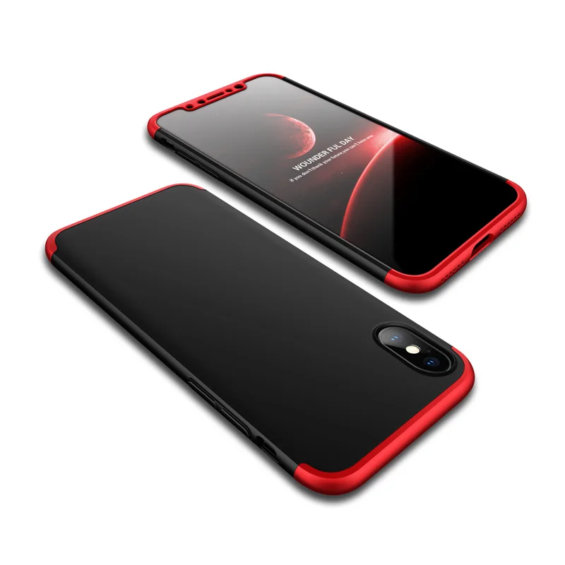 Ultra Thin Anti-knock PC Protection Cover Case For iPhone X 8 Plus 7 6S 6 5 5S SE mobile phone case bag |