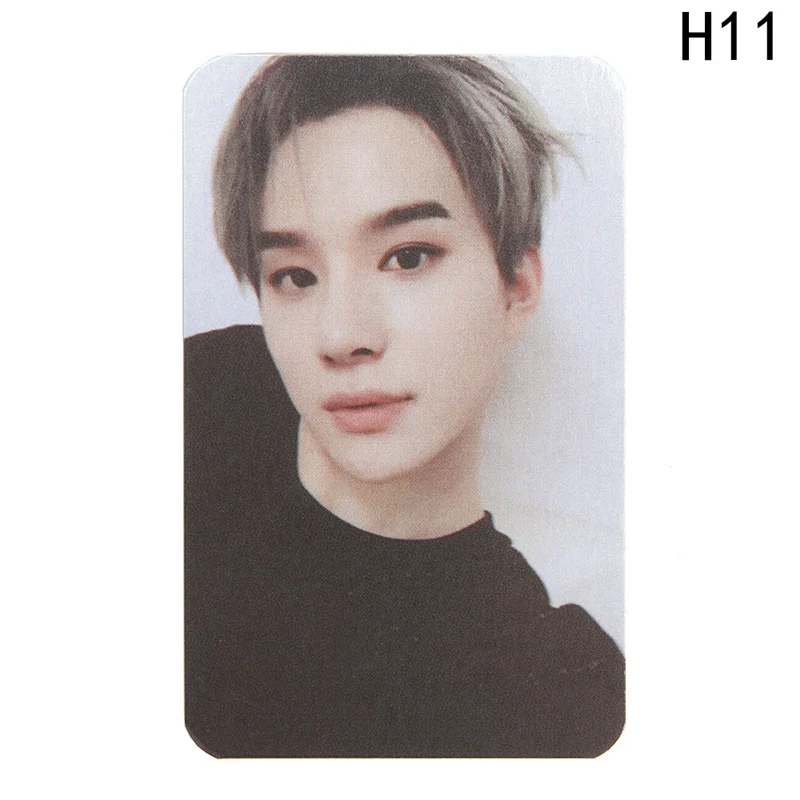 H11 Новое поступление К-поп NCT U 127 карты многоцветная версия эмпатия бумага самодельная фото карта автограф Фотокарта - Color: H11