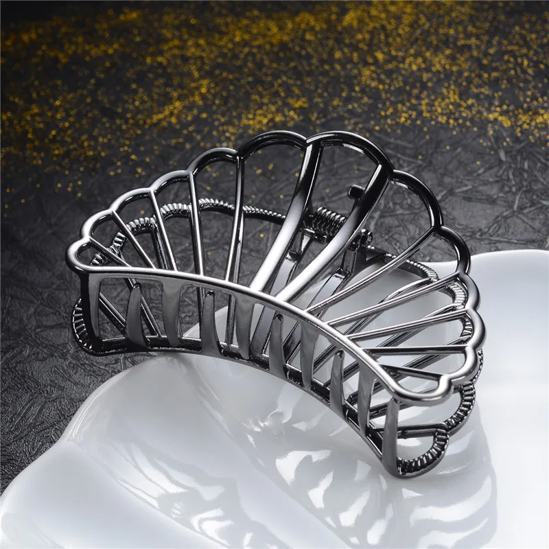 Модные женские аксессуары для волос треугольный зажим элегантный жемчужный