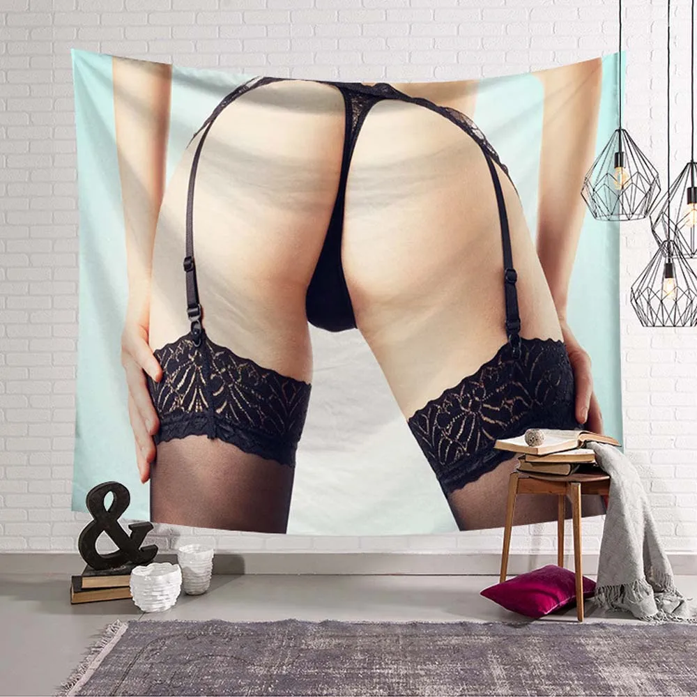 1 шт., хит, 60x51 дюймов/80x60 дюймов, Одноместный мужской Настенный декор для гостиной, с принтом, сексуальный красивый подвесной гобелен, спальный коврик для влюбленных в спальню - Цвет: CS011-A6