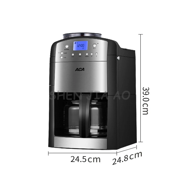 AC M125A полная автоматическая мельница для Кофемолки 1.25L мульти функциональные