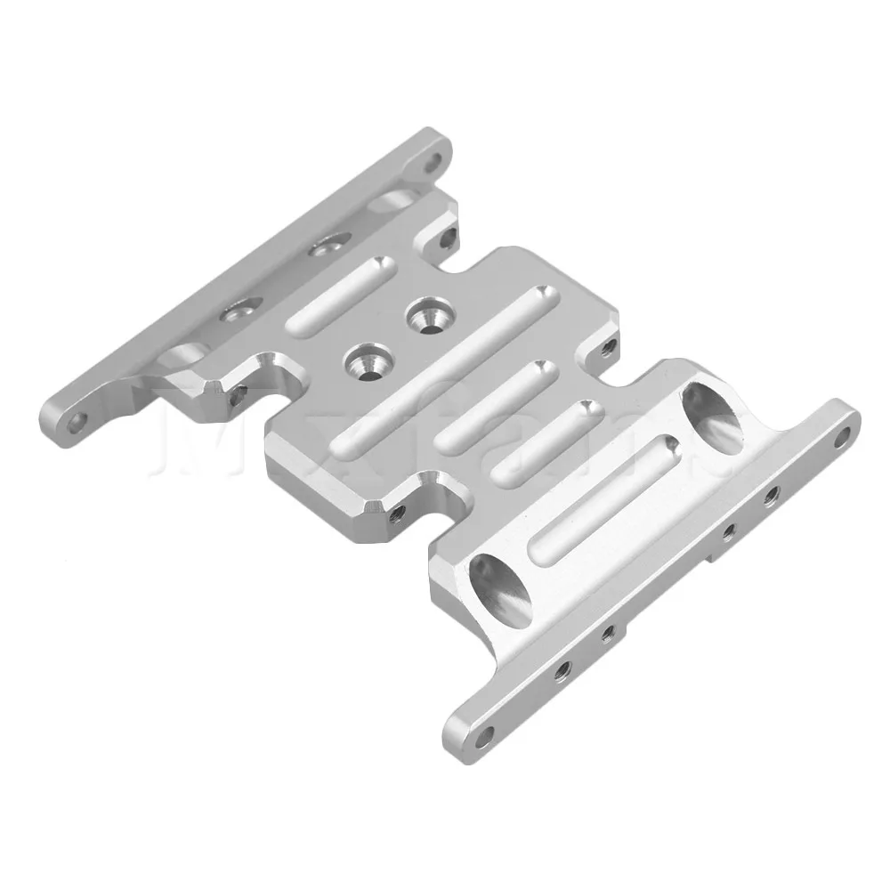 Silver Alloy Center Transmission Plate Replacement for AXIAL SCX10 4WD RC1:10 | Parts &amp Accs