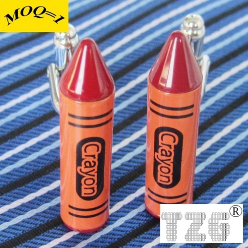 Оранжевая запонка для карандашей 1 пара Бесплатная доставка рекламная акция |