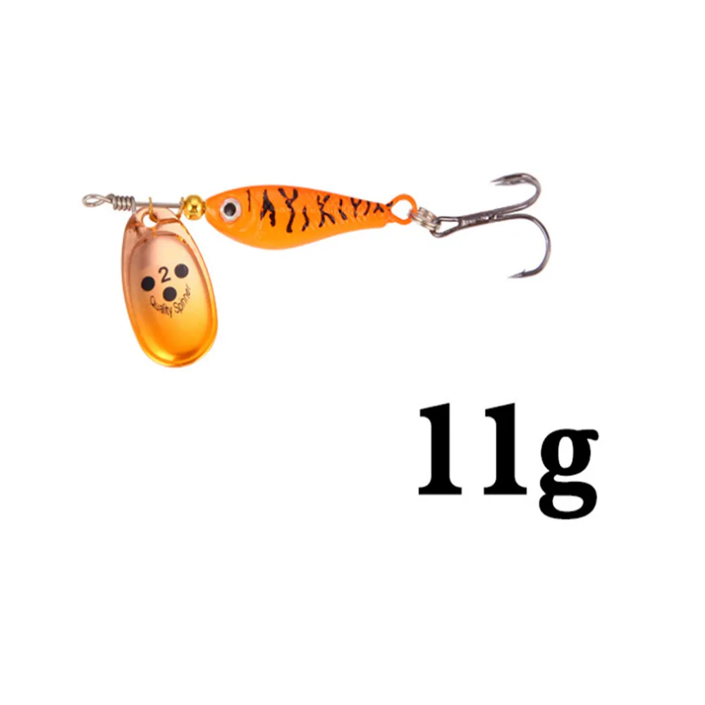 FISHINAPOT 1 шт. 11 г 15 20 Спиннер жесткий наживка Isca Искусственный металлический