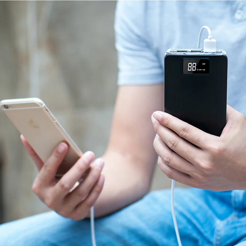HOCO B23B 20000 мАч Внешний аккумулятор 18650 литиевая упаковка Pover Bank power bank быстрое