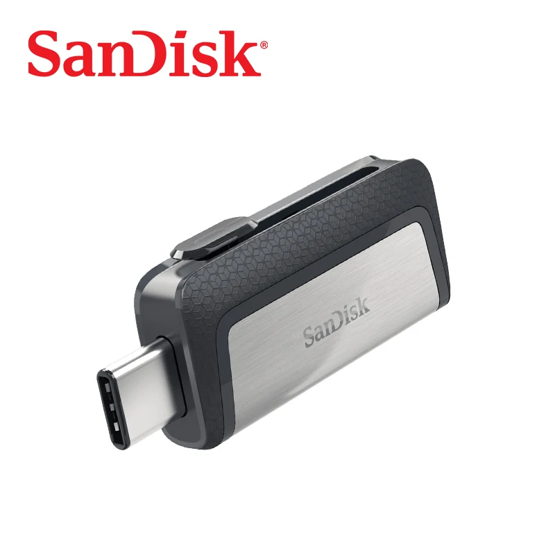 Sandisk USB type-c 3,0 и 3,1 usb флэш-накопитель многофункциональный usb флешка Флешка 32 Гб 64 Гб 128 ГБ 256 ГБ