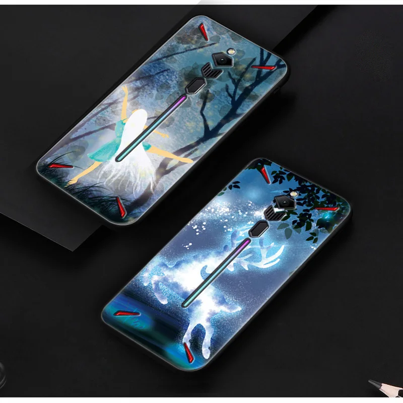 Противоударный мягкий Силиконовый ТПУ чехол для телефона ZTE Nubia Red Magic 3 чехол s NX629J RedMagic 3 тонкий защитный бампер чехол RedMagic3
