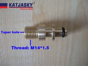 Quick connector adaptor fit Karcher K2 K215 K5.20 Male screw thread M14*1.5 Taper hole