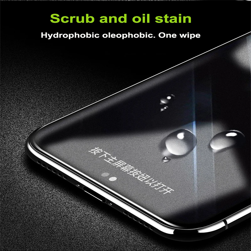 Матовое стекло для iphone 7 8 Plus 6 XR закаленное твердостью 9h Iphone X XS Max Защитное 6s