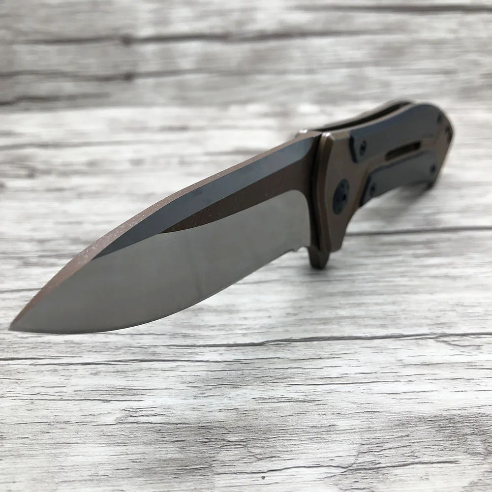 ZZSQ ZT0801 Карманный складной охотничий нож D2 Сталь углеродное волокно ручка шарикоподшипник Тактический выживания EDC ножи кемпинг инструменты