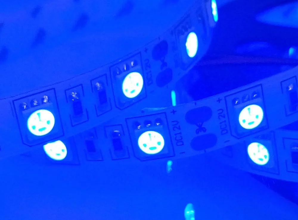 Выделите 5/10/15/20 М 5050 SMD rgb светодиодные полосы света dc12v + Mi. light 2 4 г led контроллер Wi Fi