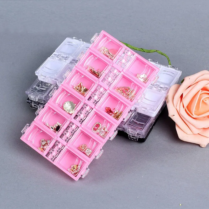 Инструменты для ногтей коробка ювелирных изделий серьги Стразы бусинки
