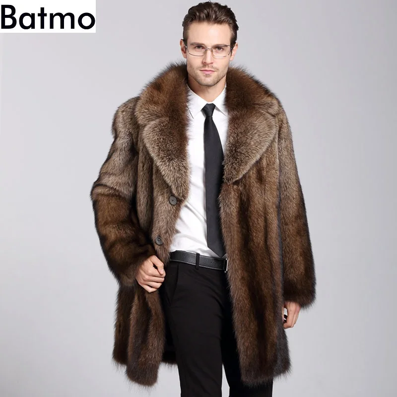 Новое поступление 2019 зимние высококачественные куртки Batmo из искусственного