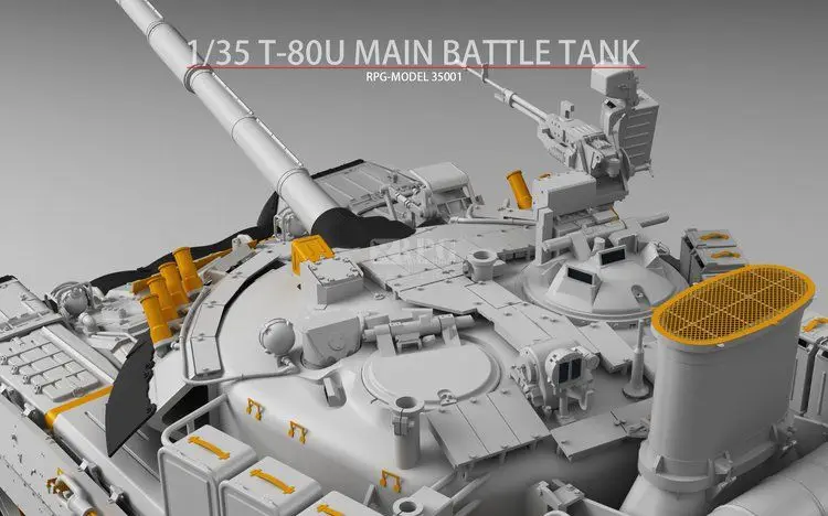 Набор для сборки пластиковых моделей RPG модель 35001 1/35 масштаб T-80U
