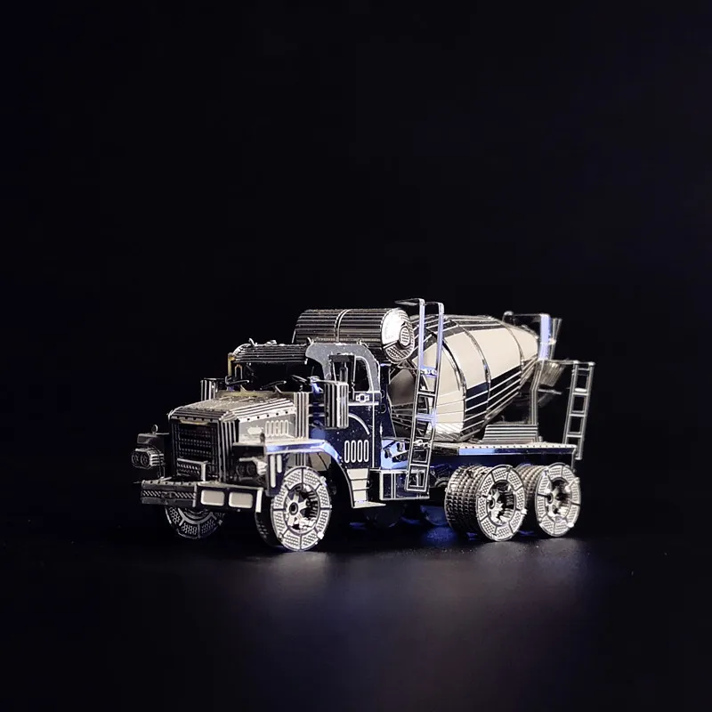 3D головоломки металлический модель Наборы Бетономешалка масштаб 1:100 инженерных