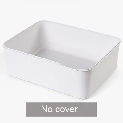 No cover Boxi домашняя коробка для хранения нижнего белья Органайзер пыленепроницаемые носки Коробка для хранения бюстгальтеров ювелирные изделия разное Ящики-органайзеры Органайзер - Цвет: No cover