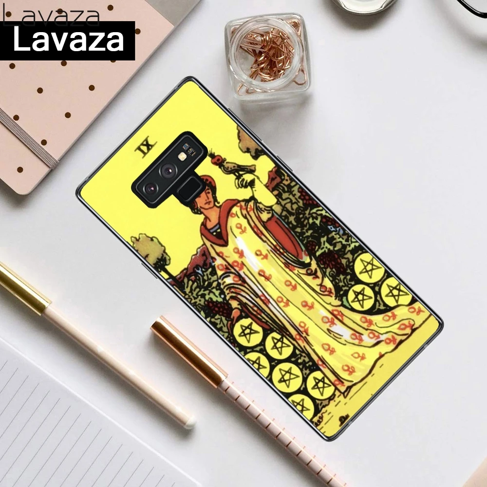 Новый силиконовый чехол Lavaza для Samsung A3 A5 2016 2017 A6 Plus A7 A8 A9 с возможностью гадания по Таро произведенный в Египте