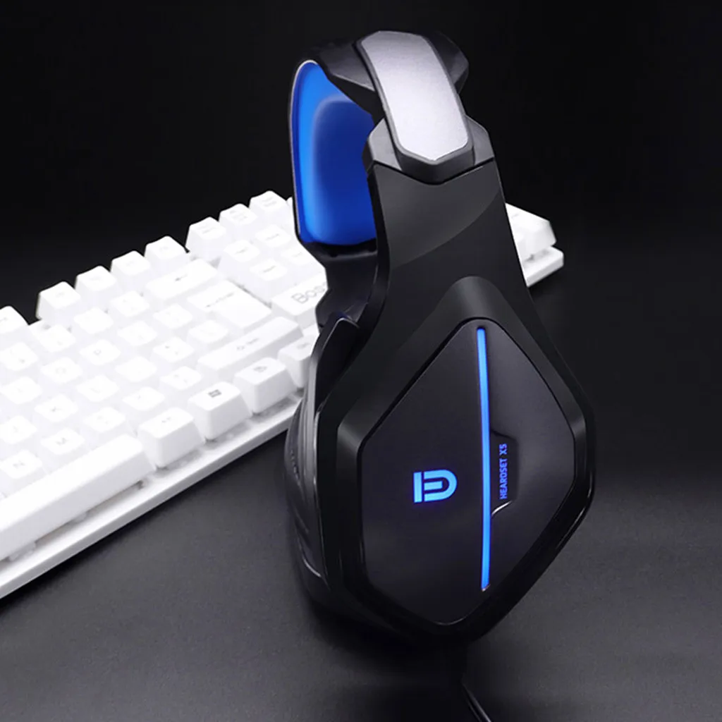 Новая игровая гарнитура True 7,1, игровые наушники с объемным звуком для игры в FPS, 50 мм, драйвер, стерео, с шумоподавлением, микрофон#3