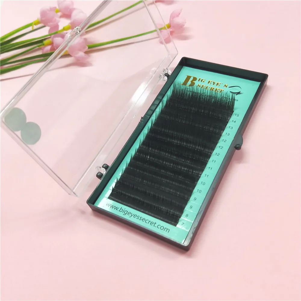 Promotions price Eye Lashes Extension Thickness Curl J B C D Soft Silk Korea Individual Eyelash Natural False | Красота и здоровье