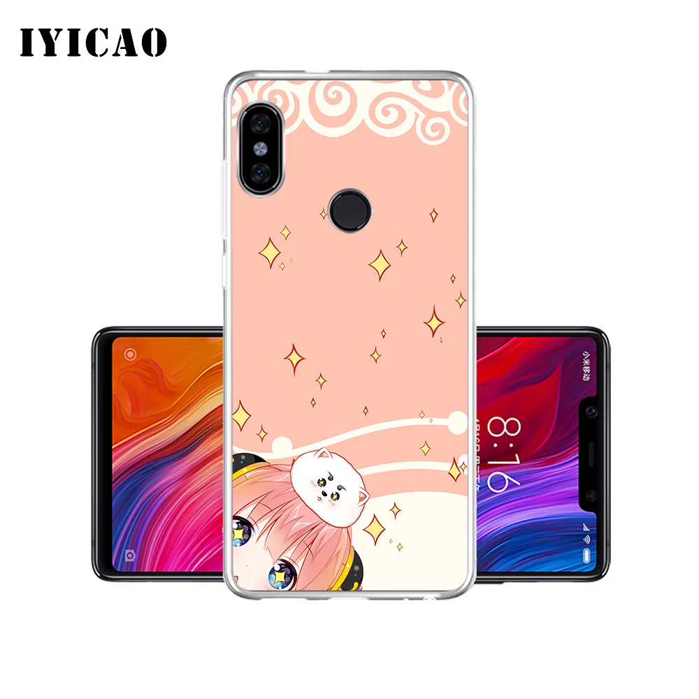 IYICAO Kagura Sadaharu gintama Мягкий силиконовый чехол для телефона Xiaomi Mi 9 8 SE 6 A1 A2 Lite F1 MIX2S MIX3