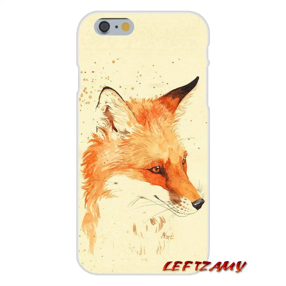 Mobile Phone Cover Cute Fox in Autumn Leaves Forest For Xiaomi Mi6 Mi 6 A1 Max Mix 2 5X 6X Redmi Note 5 5A 4X 4A A4 4 3 Plus Pro | Мобильные