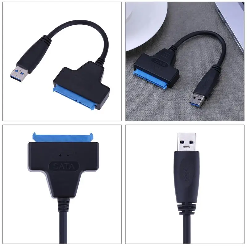 Кабель адаптер OTG Высокоскоростной Переходник 0 2 м/7 87 дюйма USB 3 на SATA для 5