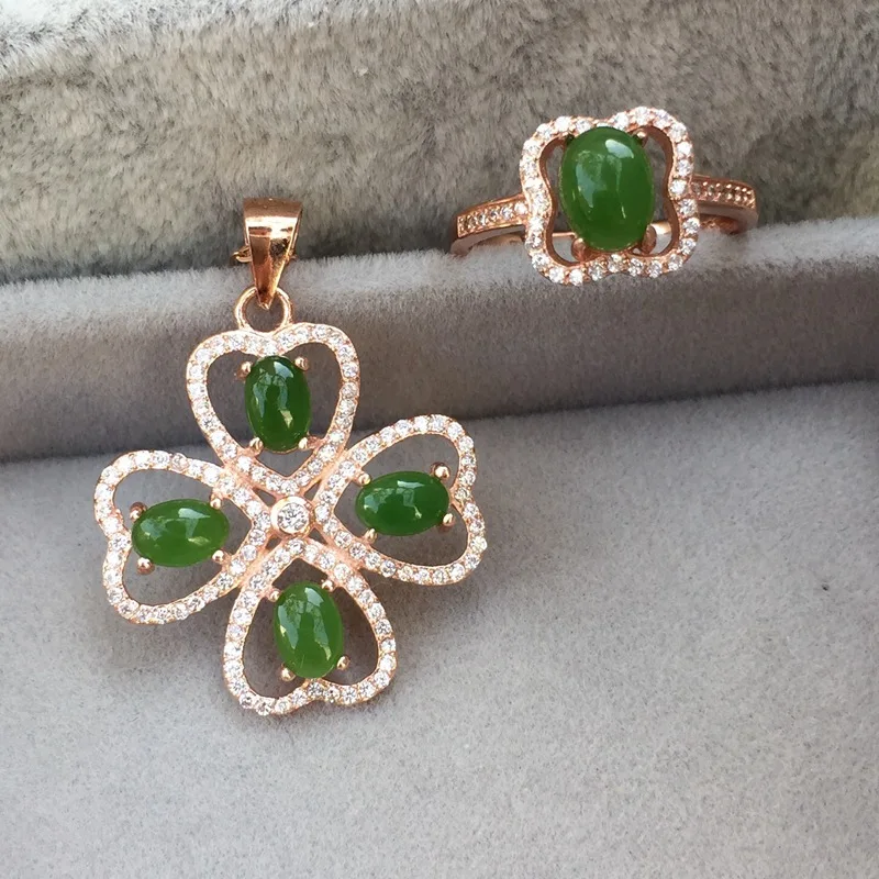KJJEAXCMY boutique jewels кольцо из чистого серебра 925 пробы с кулоном натуральной яшмы 2