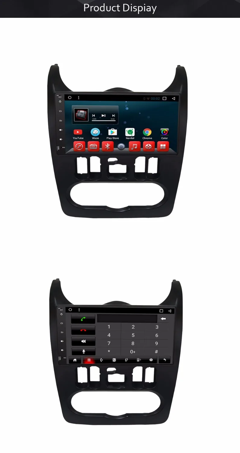 Android 8,1 Автомобильный dvd стерео плеер gps ГЛОНАСС навигация Мультимедиа для Renault Duster/Logan/Sandero головное устройство авто радио видео