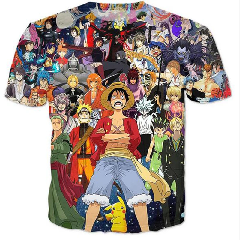 Lizhiyang новые модные шлепанцы в стиле унисекс с рисунком из аниме One Piece забавные 3D