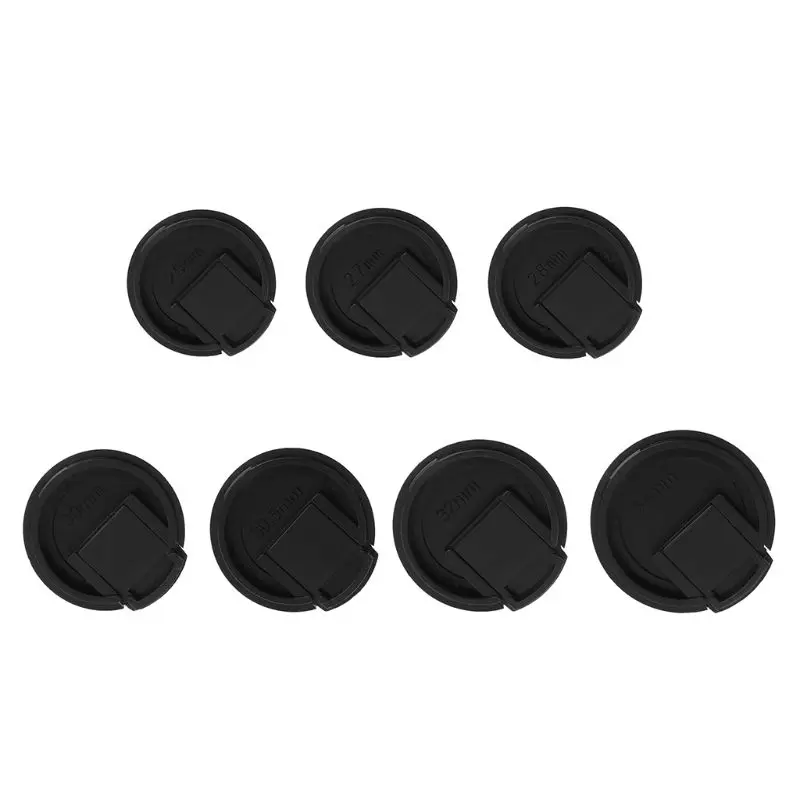 

25MM/27MM/28MM/30MM/30.5MM/32MM/34MM Plastic Clip On Front Lens Cap Snap-on Lens Protective Cover for Canon Nikon Camera Filter