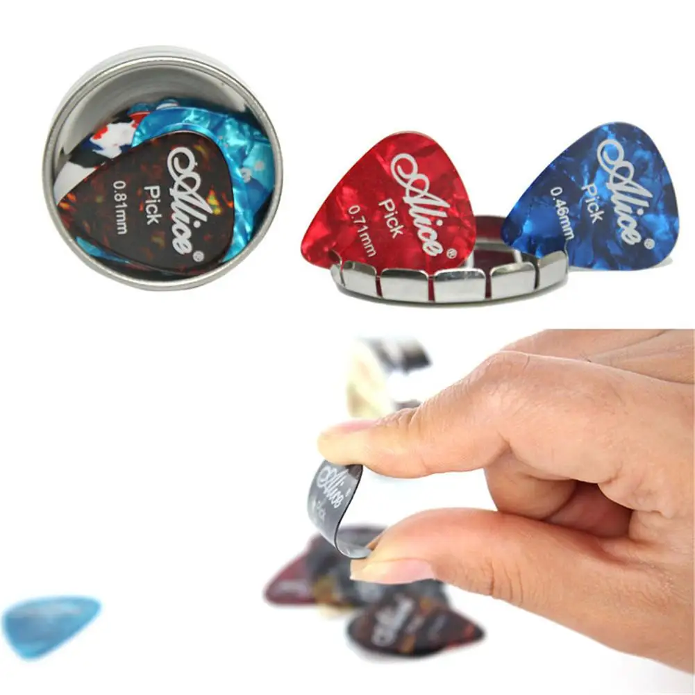 12 шт. акустическая электрическая гитара Pick s Guitarra Variety Pack целлюлоидная Plectrum