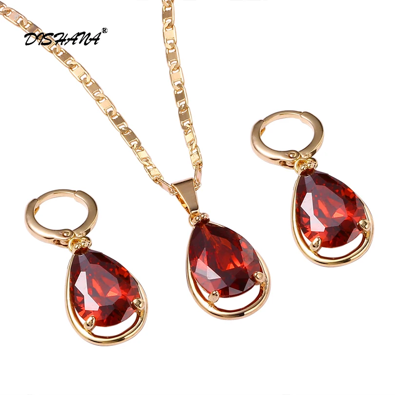 НОВЫЕ комплекты ювелирных изделий с австрийскими кристаллами подвески и