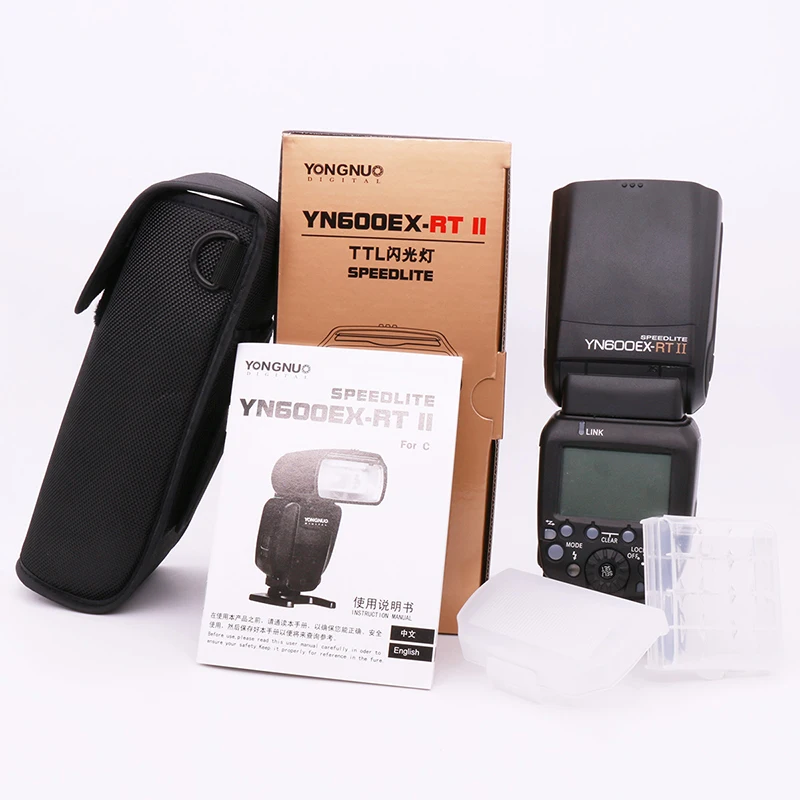 Вспышка YONGNUO YN600EX-RT II YN600EX RT 2 4G беспроводная из быстрорежущей стали 1/8000s TTL для